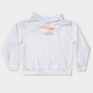 LBGTQ pride flag Kids Hoodie